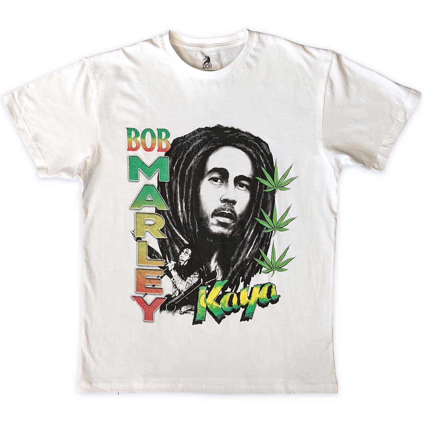Bob Marley Unisex T-Shirt: Kaya Illustration (XX-Large)