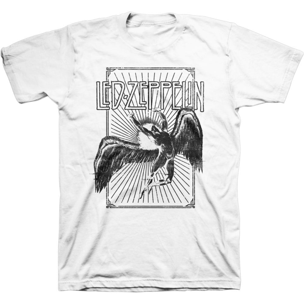 Led Zeppelin Unisex T-Shirt: Icarus Burst (Medium)