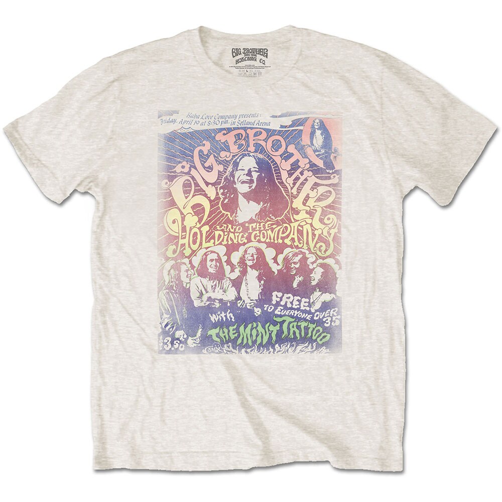 Big Brother & The Holding Company Unisex T-Shirt: Selland Arena (XX-Large)