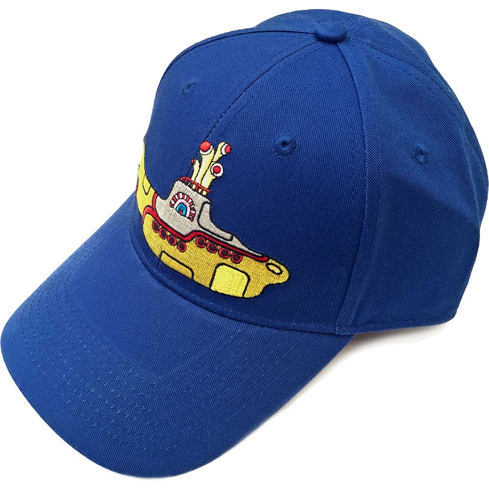 The Beatles Unisex Baseball Cap: Yellow Submarine (Mid Blue) - 2