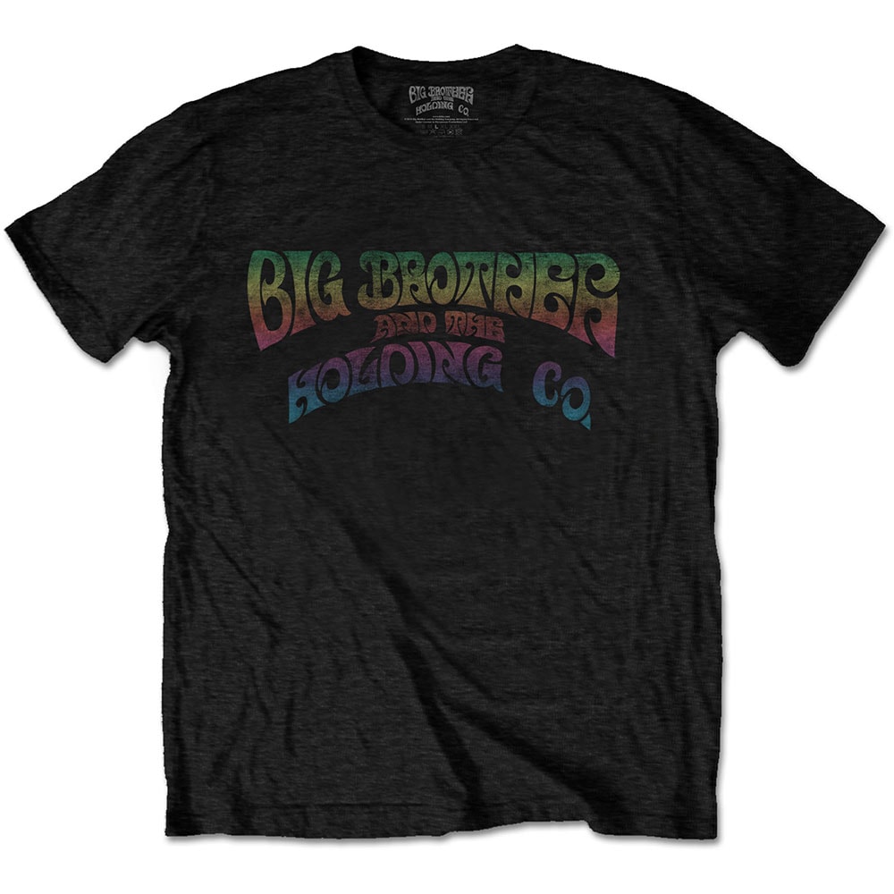 Big Brother & The Holding Company Unisex T-Shirt: Vintage Logo (Large)