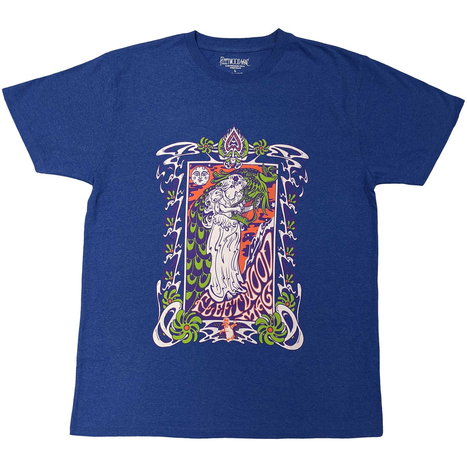 Fleetwood Mac Unisex T-Shirt: Lady Lyre (Medium)