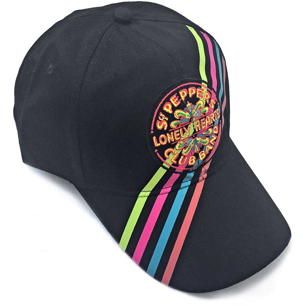 The Beatles Unisex Baseball Cap: Sgt Pepper Stripes - 2