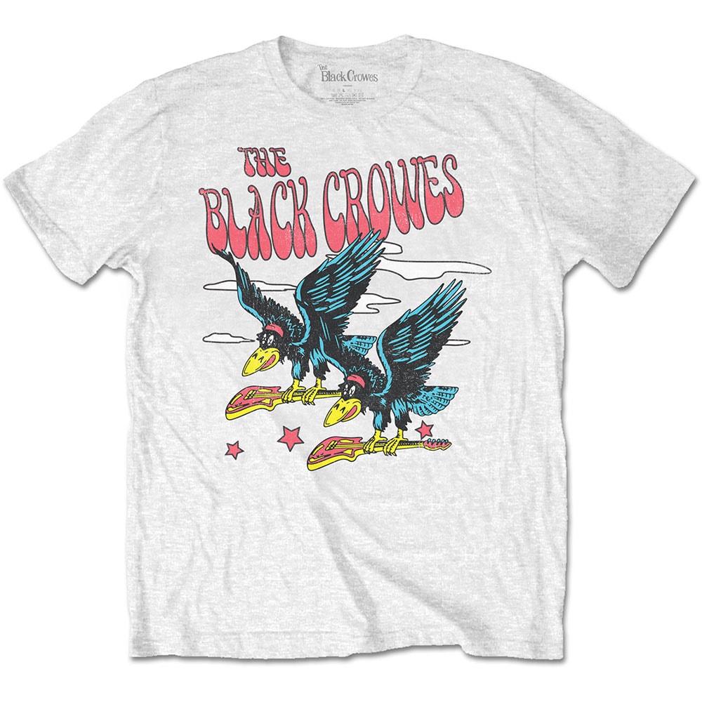 The Black Crowes Unisex T-Shirt: Flying Crowes (Small)