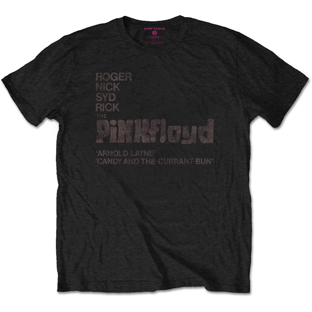 Pink Floyd Unisex T-Shirt: Arnold Layne Demo (Small) - 2