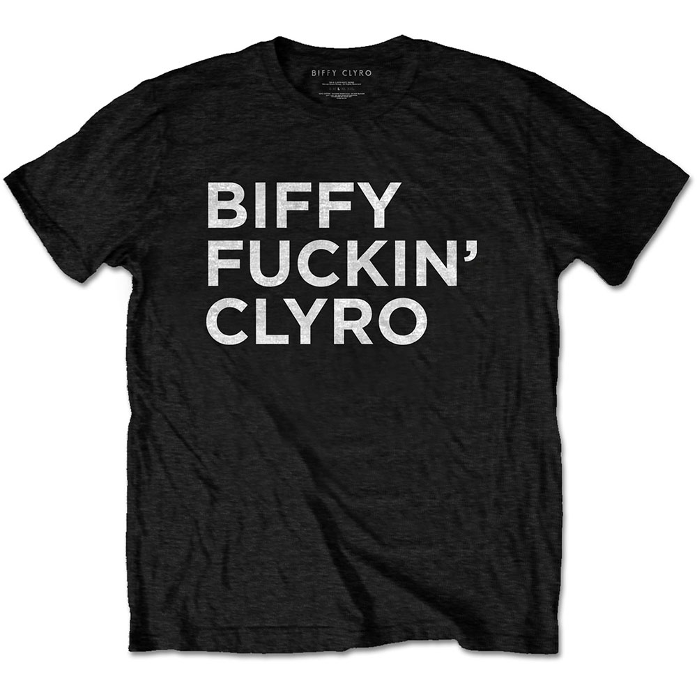 Biffy Clyro Unisex T-Shirt: Biffy Fucking Clyro (Small)
