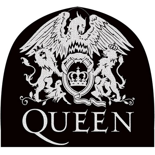 Queen Unisex Beanie Hat: Crest - 2