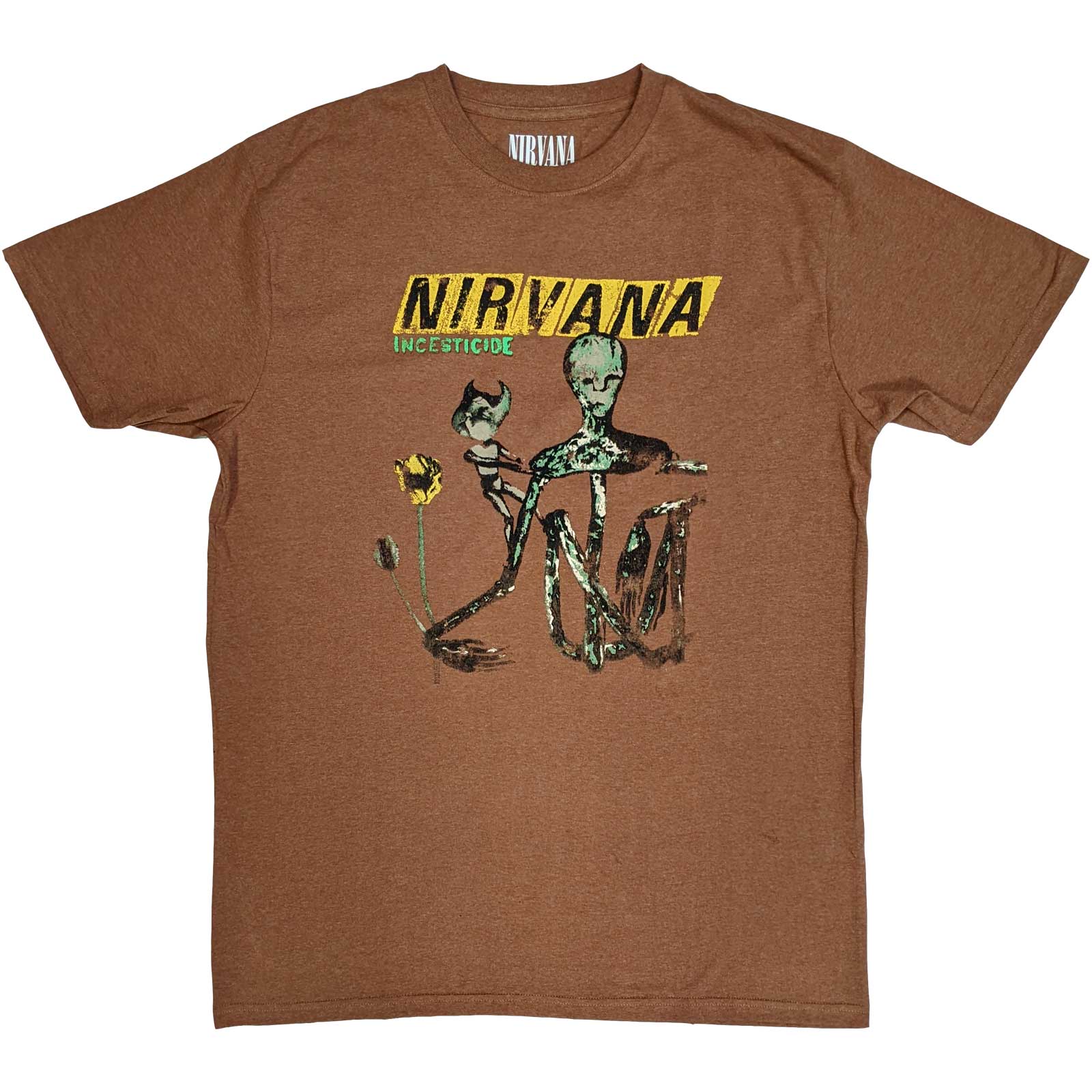 Nirvana Unisex T-Shirt: Incesticide (Large)