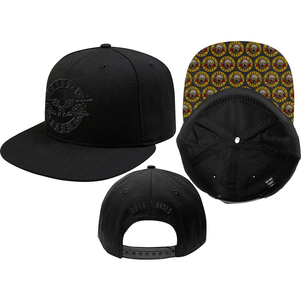 Guns N' Roses Unisex Snapback Cap: Circle Logo - 2