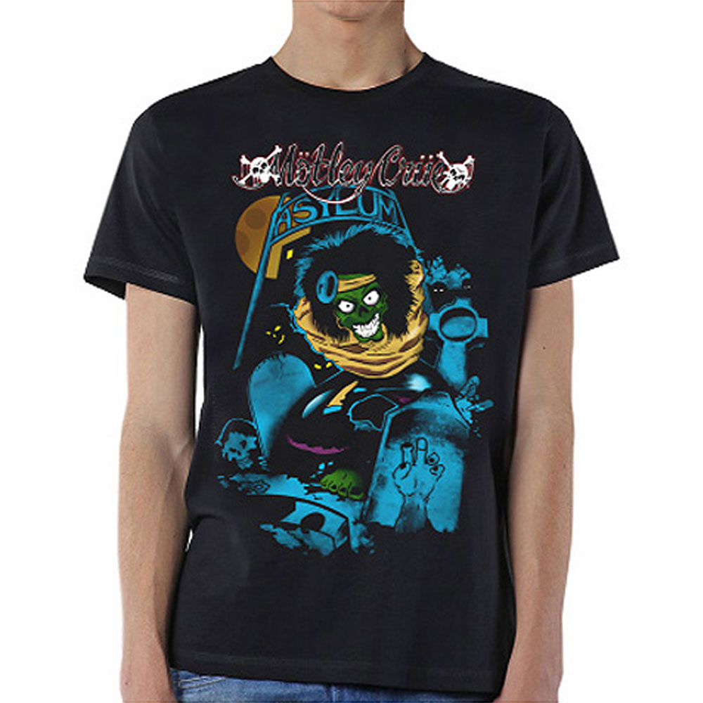 Motley Crue Unisex T-Shirt: Feelgood Graveyard Vintage (Small)