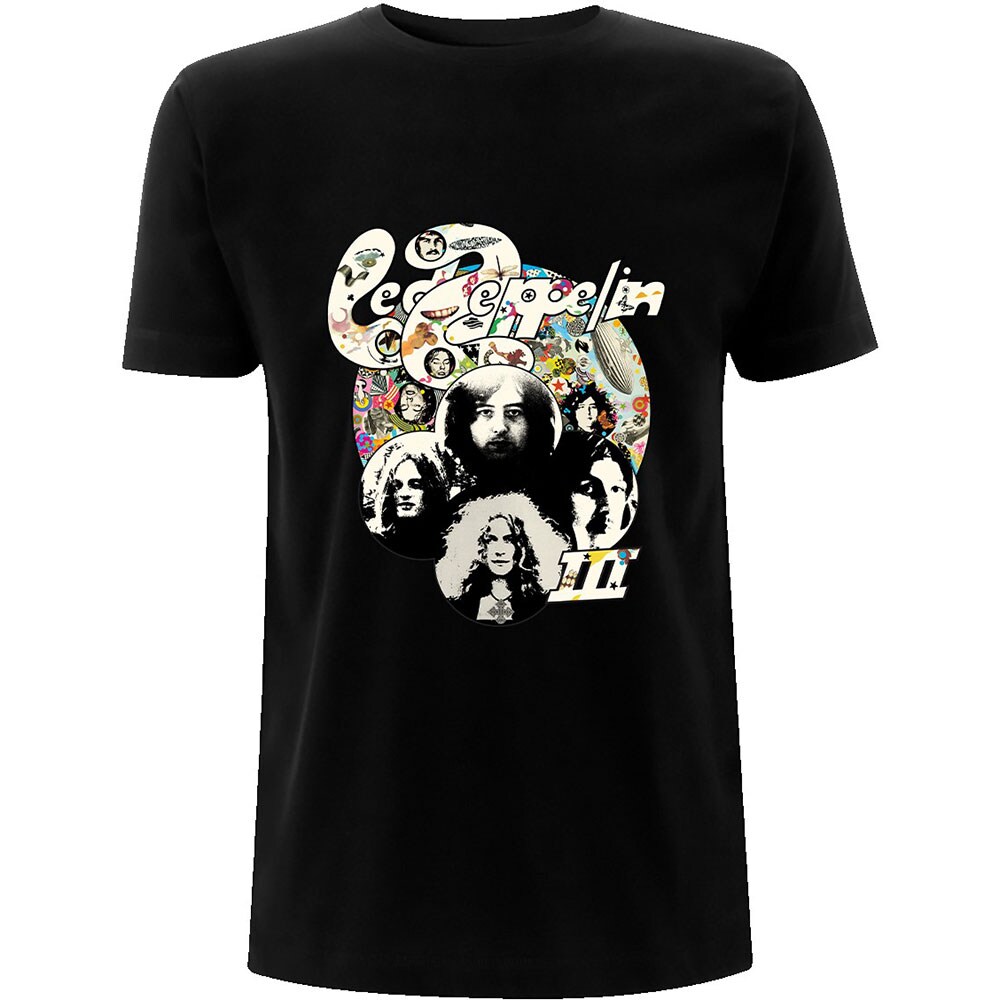 Led Zeppelin Unisex T-Shirt: Photo III (X-Large)