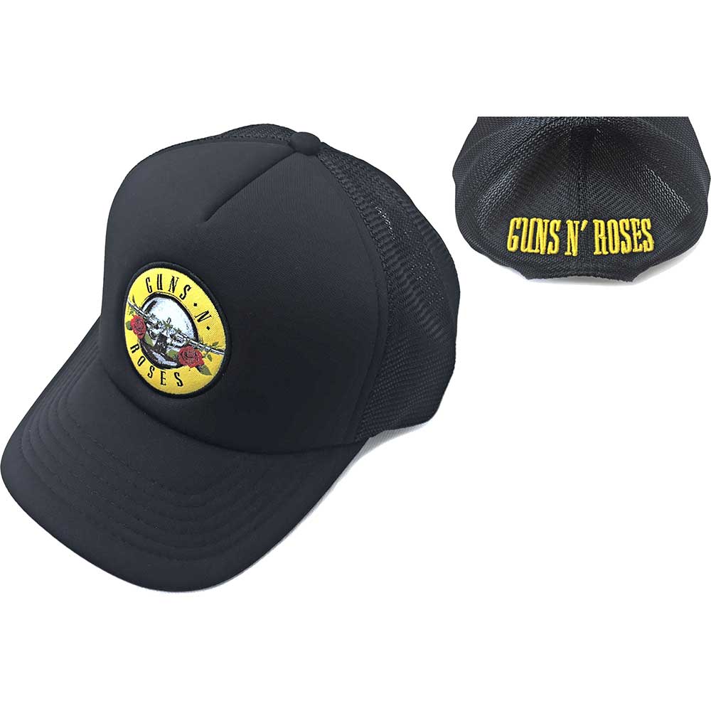 Guns N' Roses Unisex Baseball Cap: Circle Logo (Mesh Back) - 2