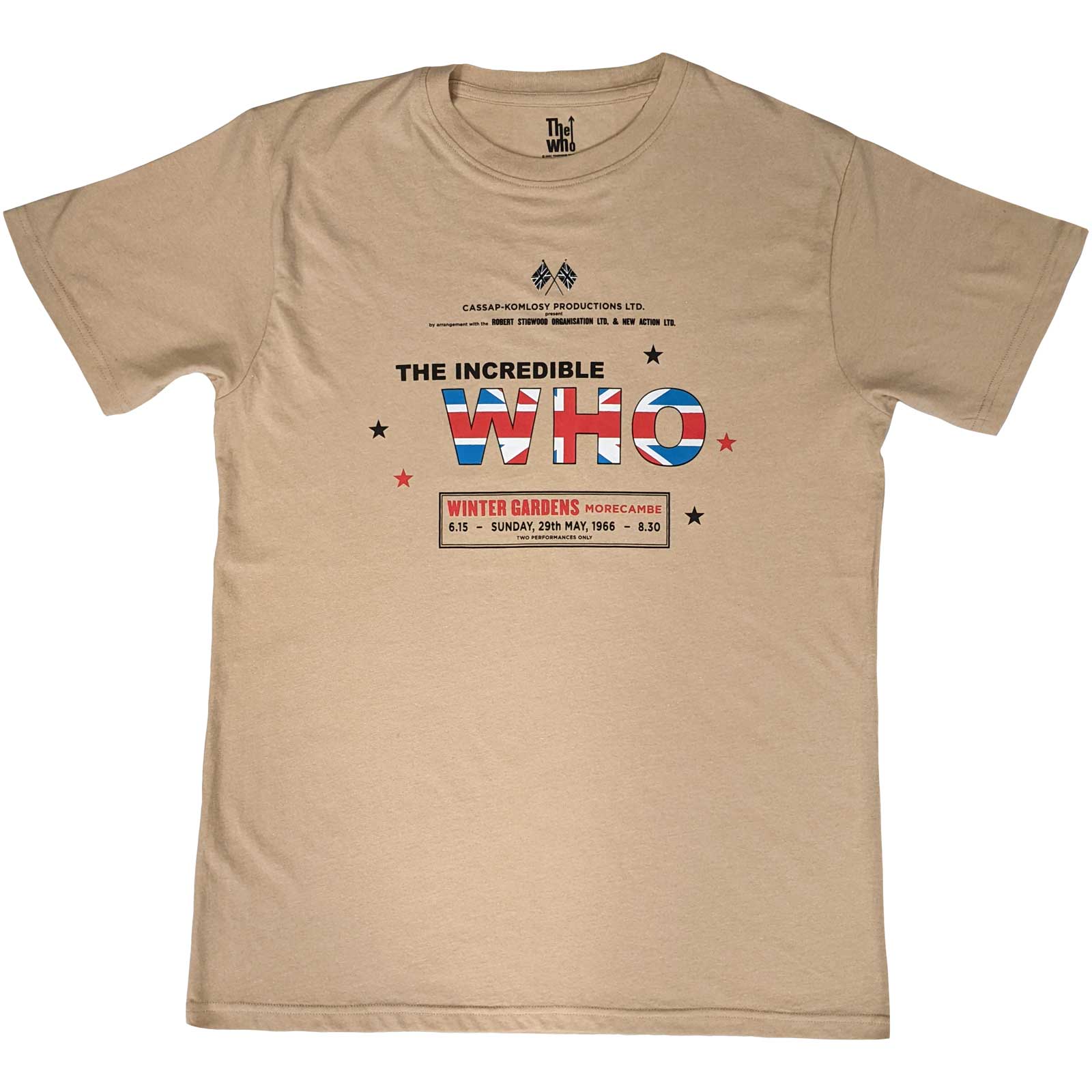 The Who Unisex T-Shirt: The Incredible (Medium)