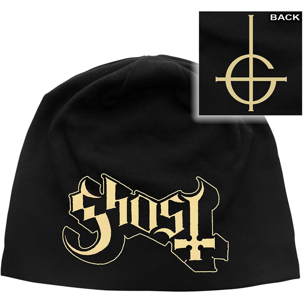 Ghost Unisex Beanie Hat: Logo - 2