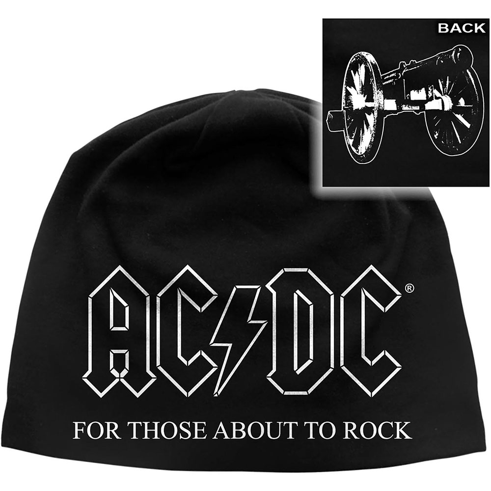AC/DC Unisex Beanie Hat: For Those About To Rock - 2