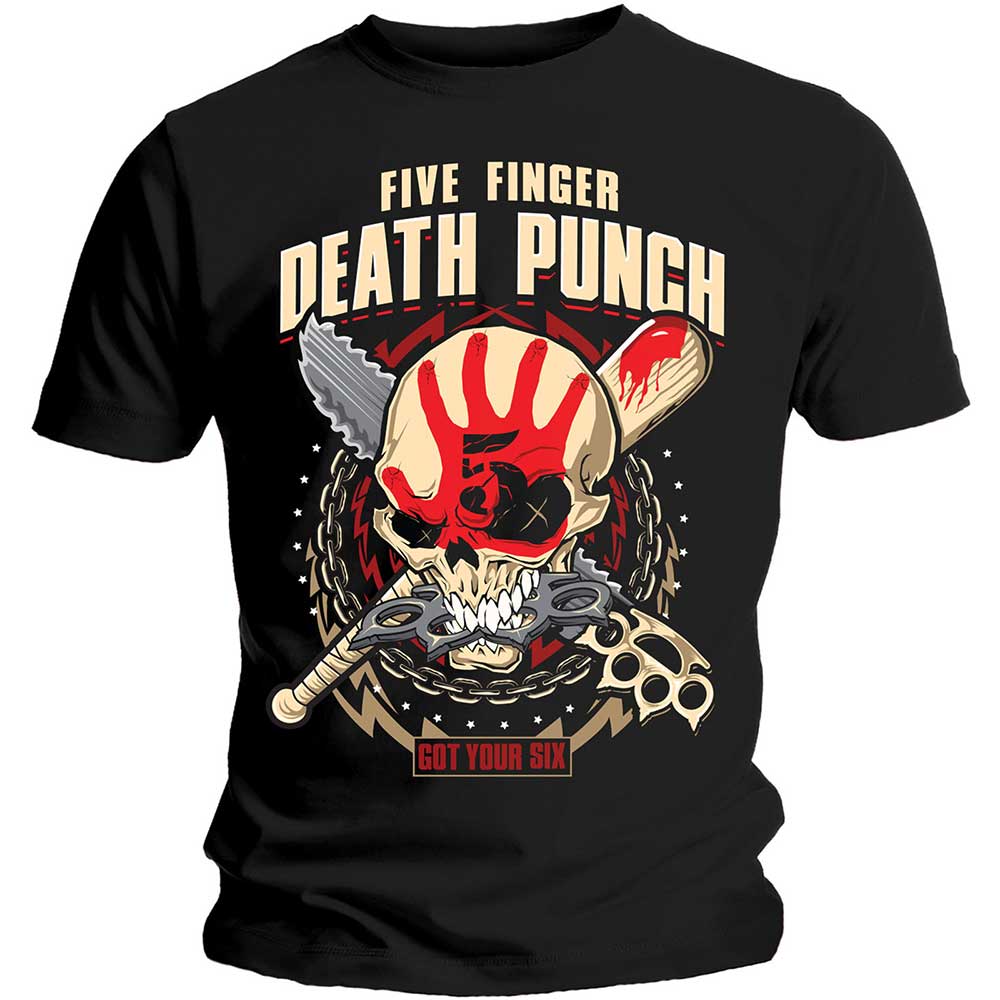 Five Finger Death Punch Unisex T-Shirt: Zombie Kill (Small)