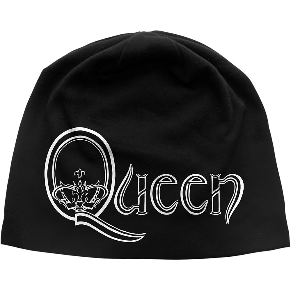 Queen Unisex Beanie Hat: Logo - 2
