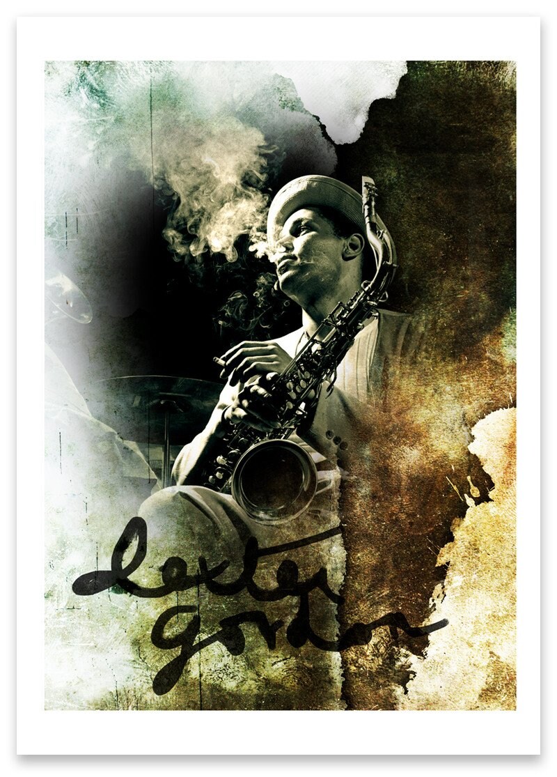 Art print Dexter Gordon