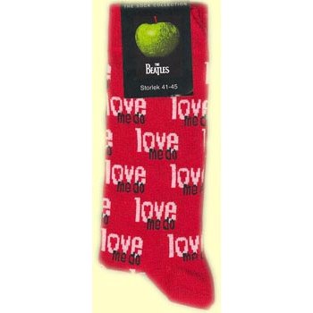 The Beatles Unisex Ankle Socks: Love Me Do (Storlek 40-45)