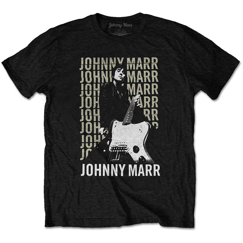 Johnny Marr Unisex T-Shirt: Guitar Photo (X-Large)