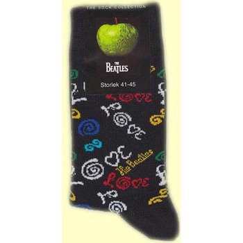 The Beatles Unisex Ankle Socks: Love (Size 40-45)