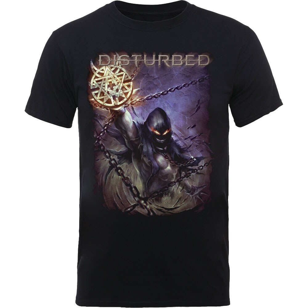 Disturbed Unisex T-Shirt: Vortex Colours (Small) - 2