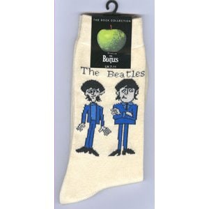 The Beatles Unisex Ankle Socks: Cartoon Standing (UK Size 7 - 11) - 2