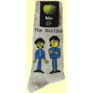The Beatles Unisex Ankle Socks: Cartoon Standing (UK Size 7 - 11) - 2
