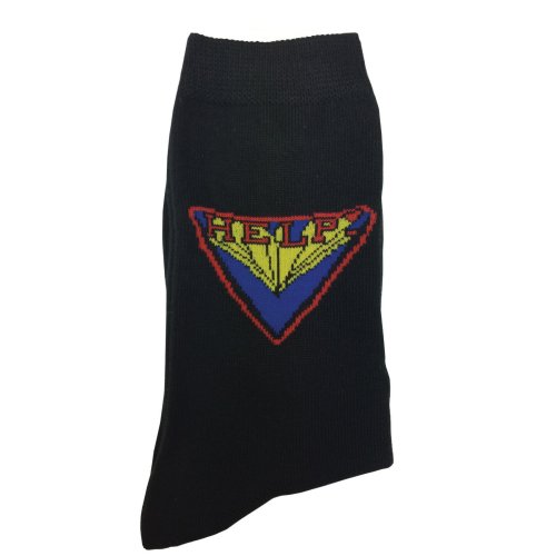 The Beatles Unisex Ankle Socks: Help! (Size 40-45)