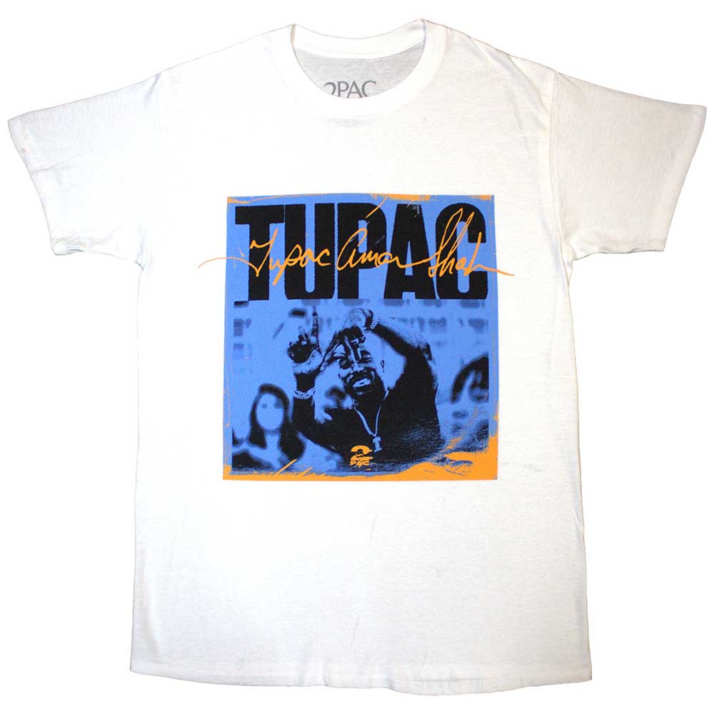 Tupac Unisex T-Shirt: LA Sign (X-Large)