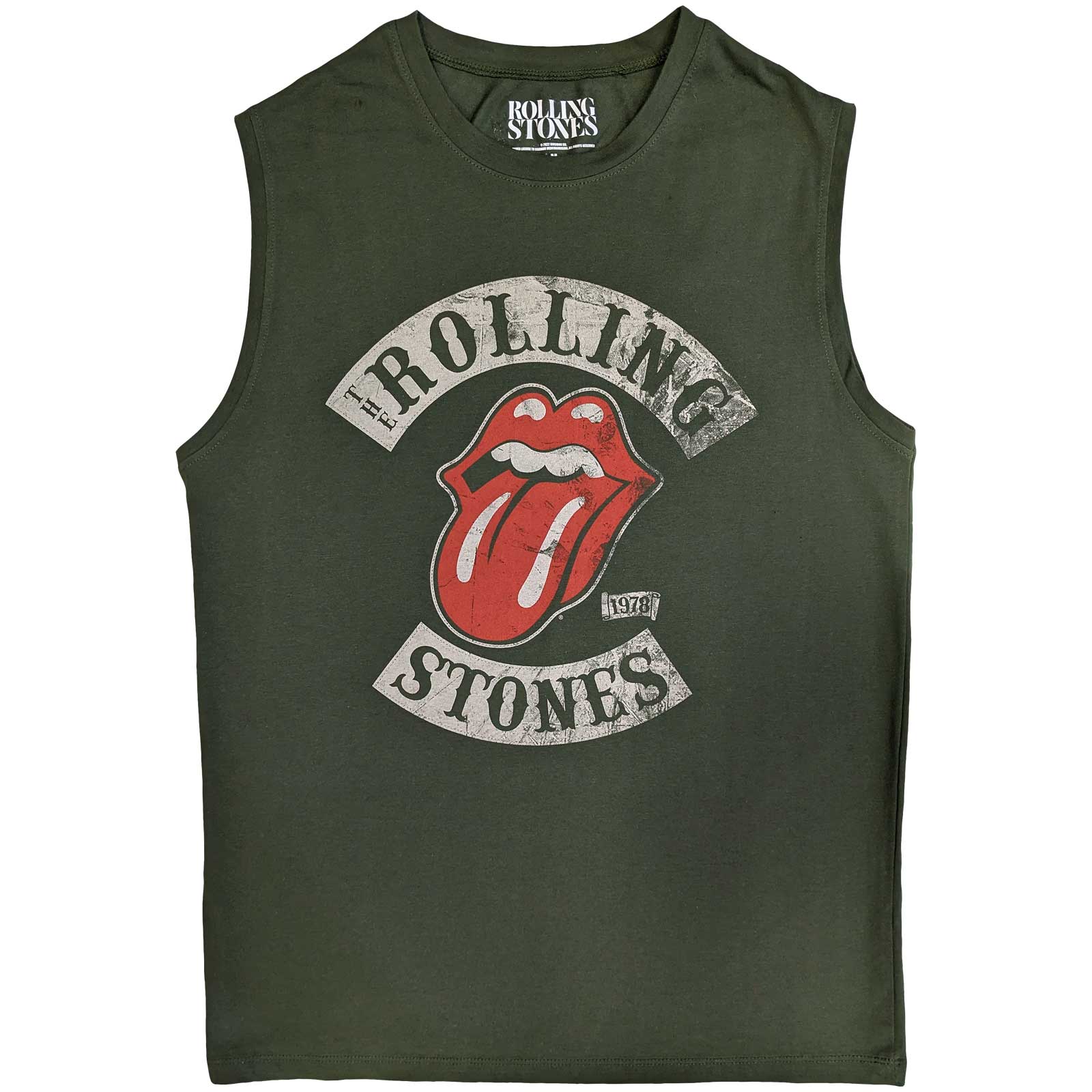 The Rolling Stones Unisex Tank T-Shirt: Tour 78 (XX-Large)