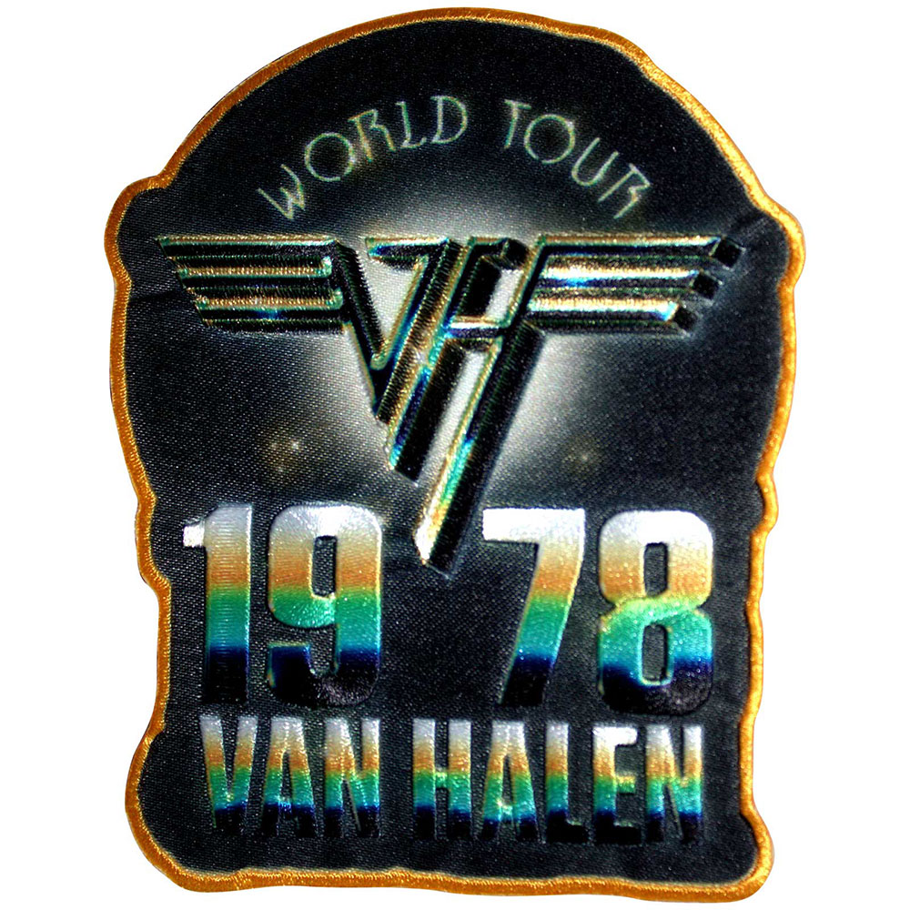 Van Halen Standard Patch: World Tour 1978