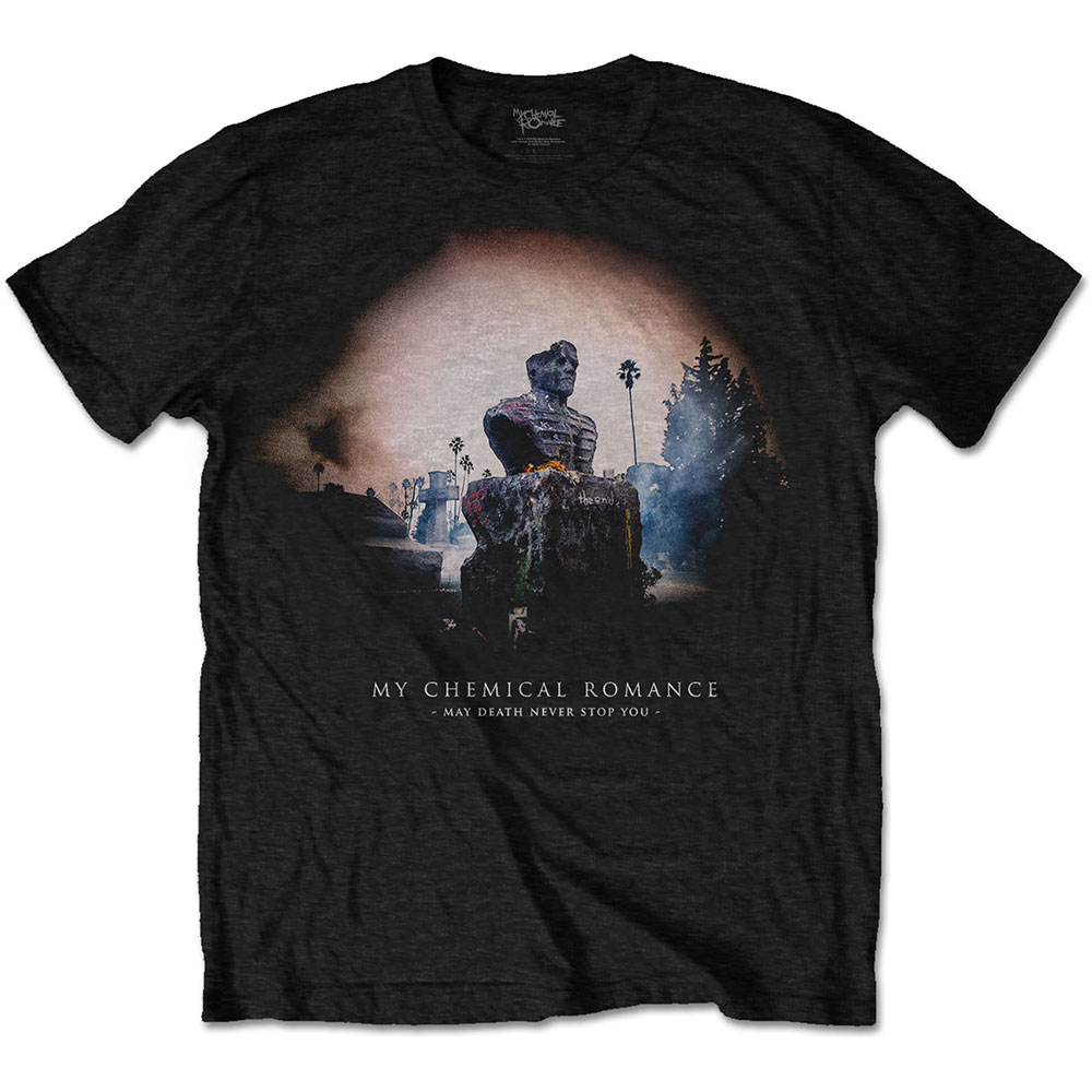 My Chemical Romance Unisex T-Shirt: May Death Cover (X-Large)
