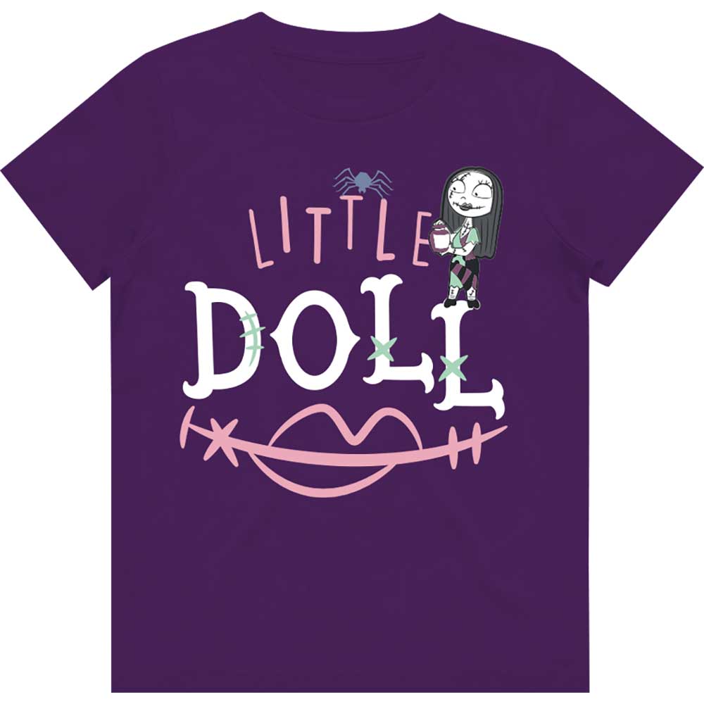 Disney Kids Girls T-Shirt: The Nightmare Before Christmas Little Doll  (5-6 Years)
