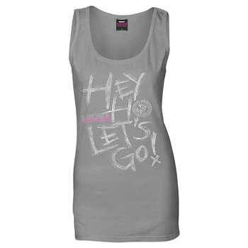 Ramones Ladies Vest T-Shirt: Hey Ho (Medium)