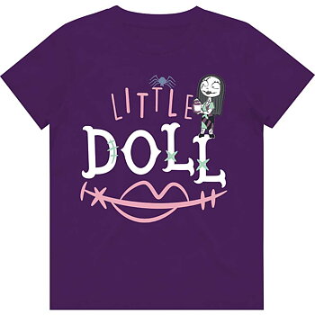 Disney Kids Girls T-Shirt: The Nightmare Before Christmas Little Doll  (7-8 Years)