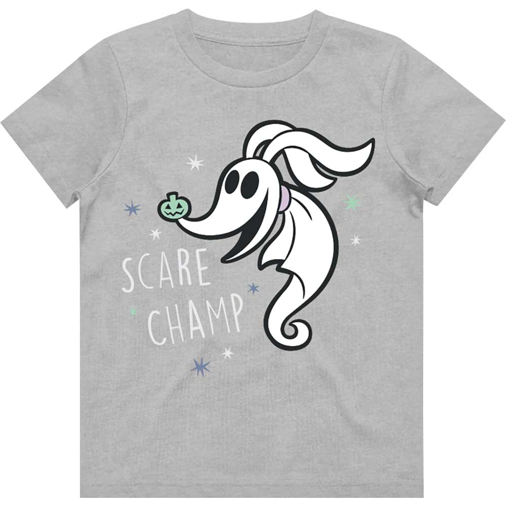 Disney Kids T-Shirt: The Nightmare Before Christmas Scare Champ  (7-8 Years)