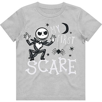 Disney Kids T-Shirt: The Nightmare Before Christmas First Scare  (7-8 Years)