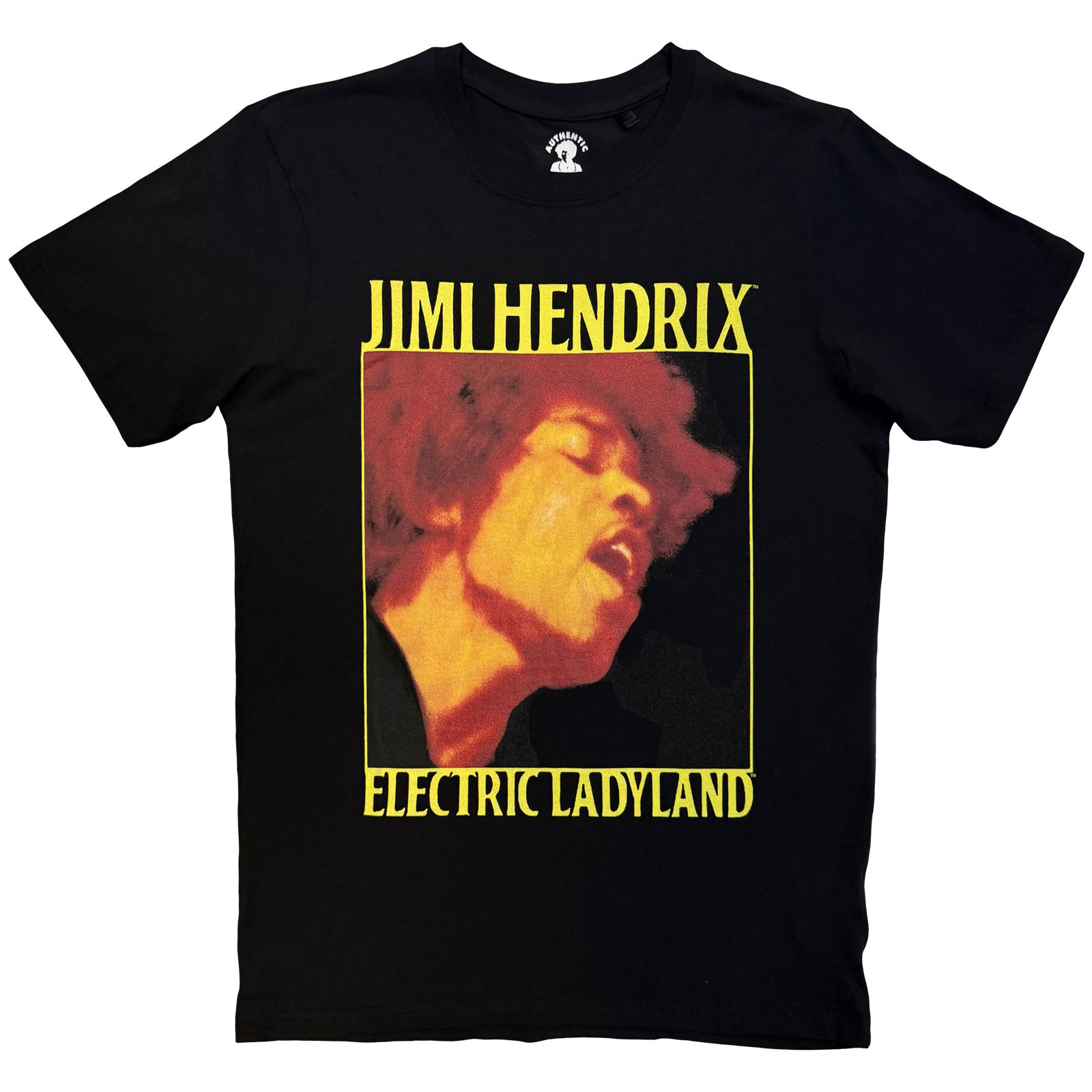 Jimi Hendrix Unisex-T-shirt: Electric Ladyland (Sort)