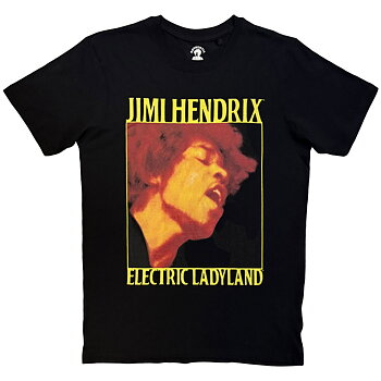 Jimi Hendrix Unisex T-Shirt: Electric Ladyland (Svart)