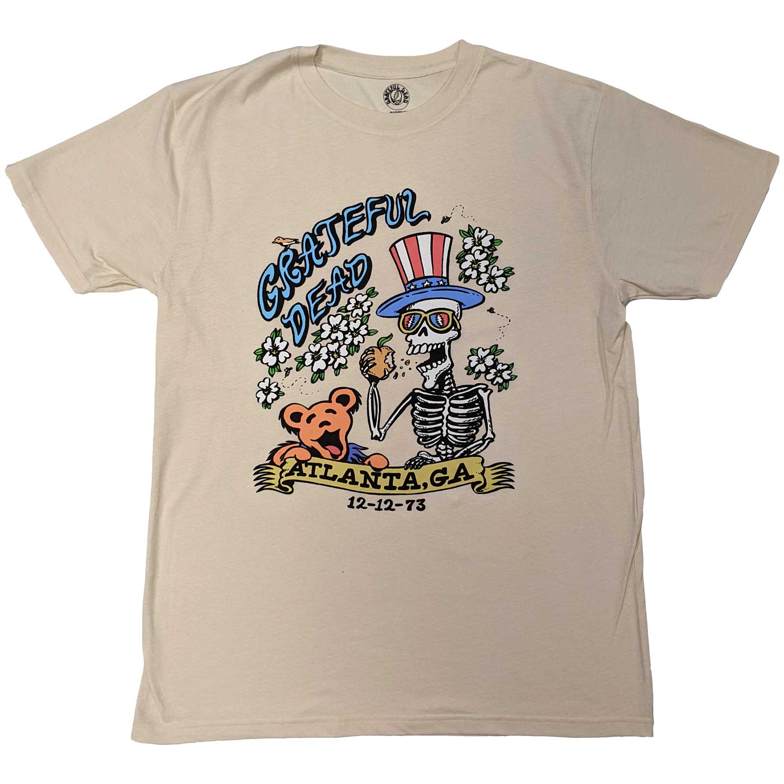 Grateful Dead Unisex T-Shirt: Atlanta Flowers (X-Large)