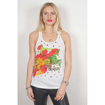 The Beatles Ladies Vest T-Shirt: Lucy in the sky with diamonds (Medium)