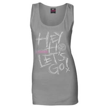 Ramones Ladies Vest T-Shirt: Hey Ho (X-Large)