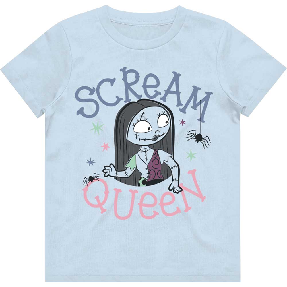 Disney Kids Girls T-Shirt: The Nightmare Before Christmas Scream Queen  (11-12 Years)
