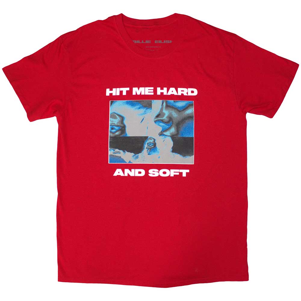 Billie Eilish Unisex T-Shirt: Hit Me Hard And Soft Negative (X-Large)