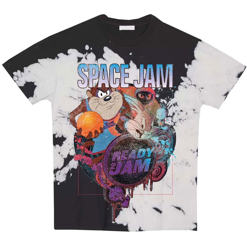 Space Jam 2 Unisex T-Shirt: Ready 2 Jam (Dip-Dye) (XX-Large)