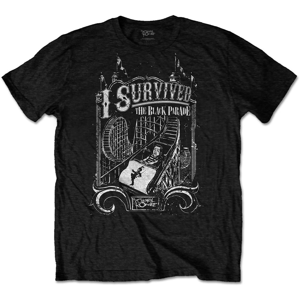 My Chemical Romance Unisex T-Shirt: I Survived (X-Large)
