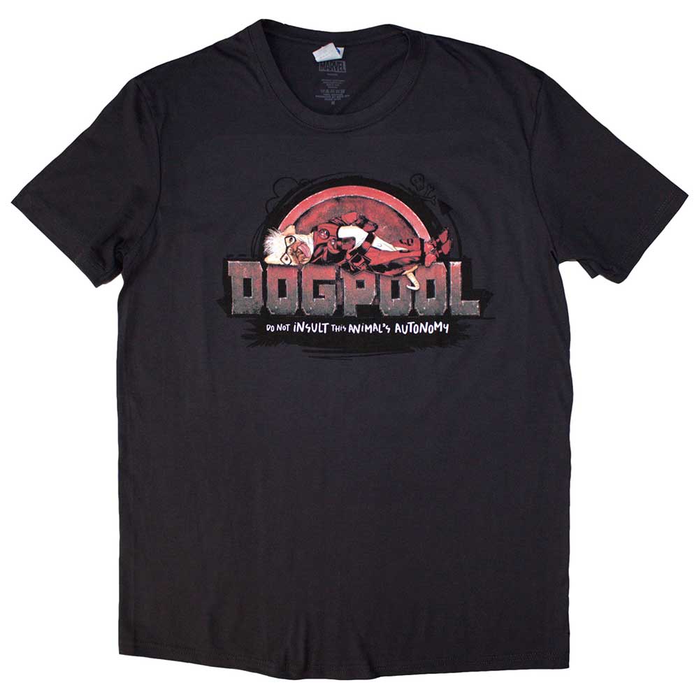 Marvel Comics Unisex T-Shirt: Deadpool Dogpool Autonomy (Medium)