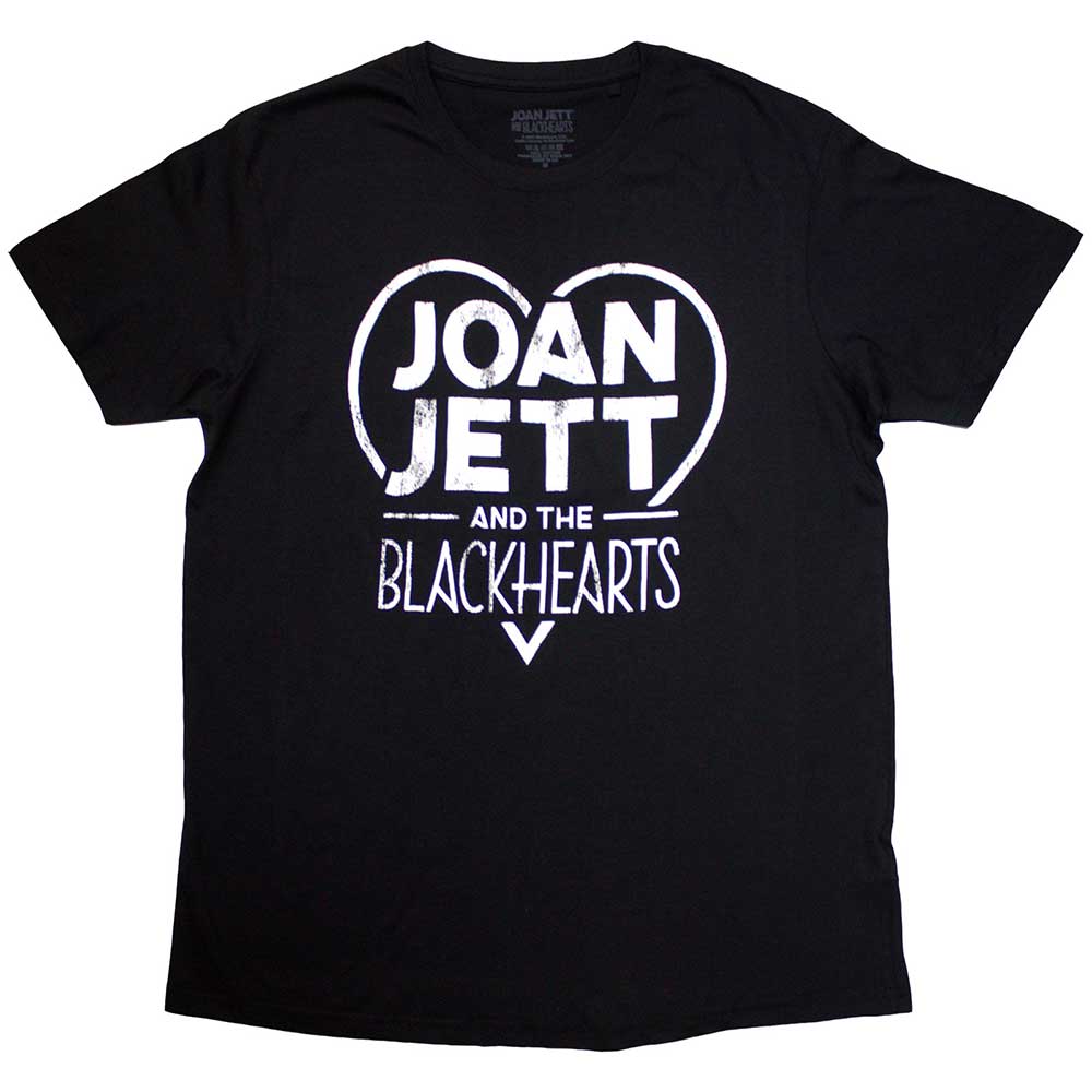 Joan Jett & The Blackhearts Unisex T-Shirt: Band Logo (Large)