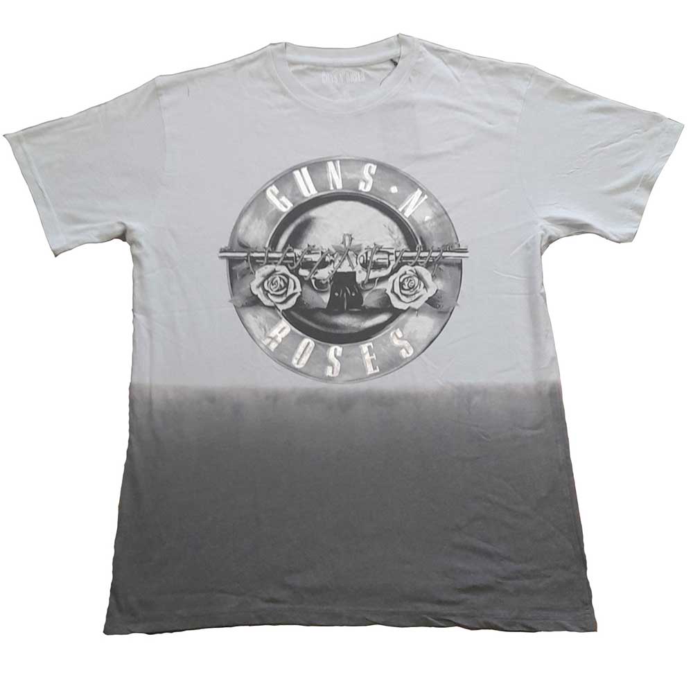 Guns N' Roses Unisex T-Shirt: Tonal Bullet (Wash Collection & Foiled) (Small)